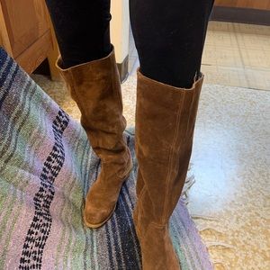 Free People Bronx Suede Boots size 9